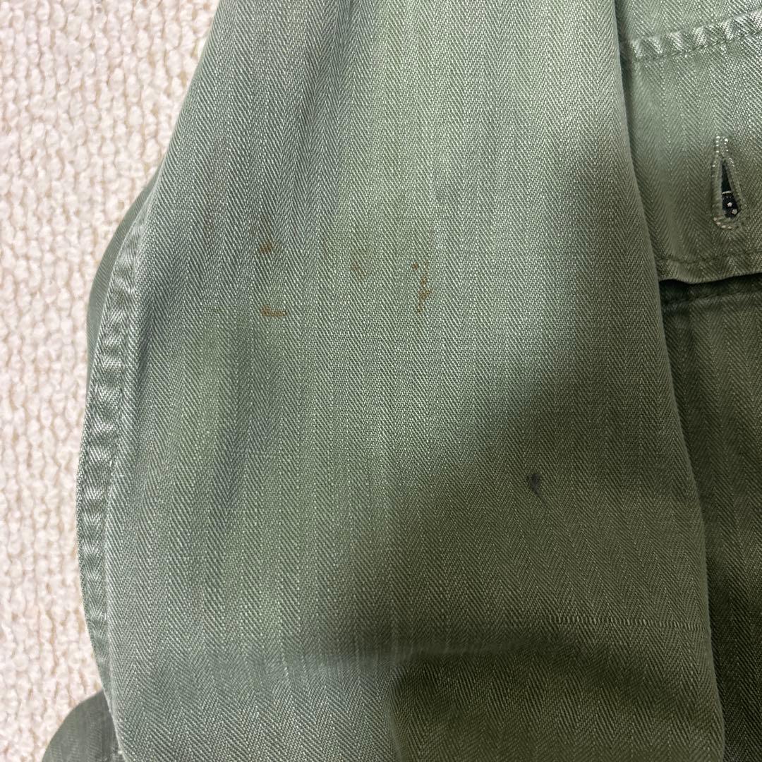 40s m43 HBTヘリンボーン　13スターボタン