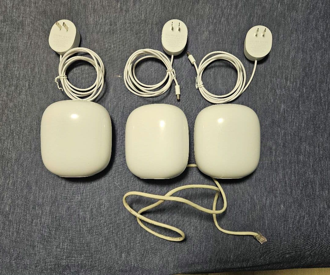 Google Nest Wifi Pro 6E 3台