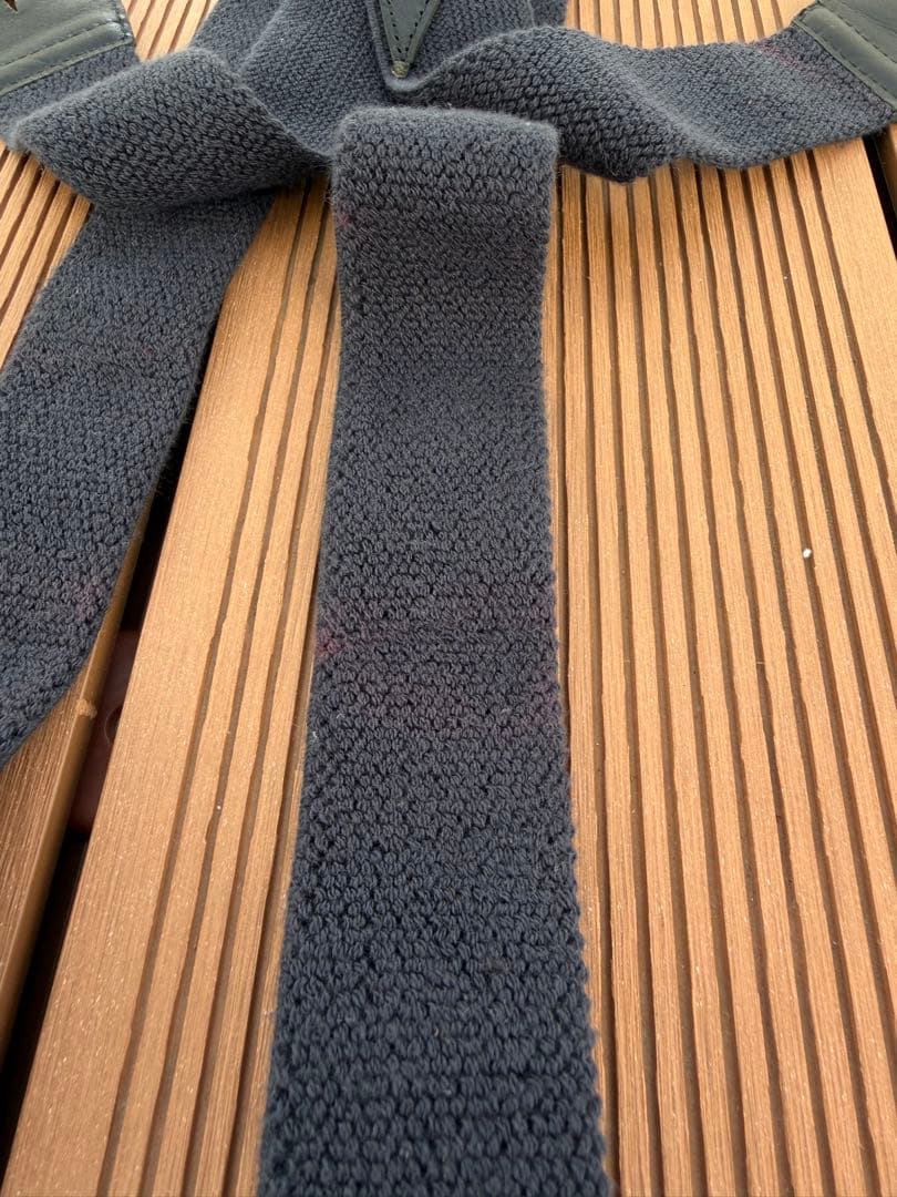 ナイジェル・ケーボン サスペンダーネイビー