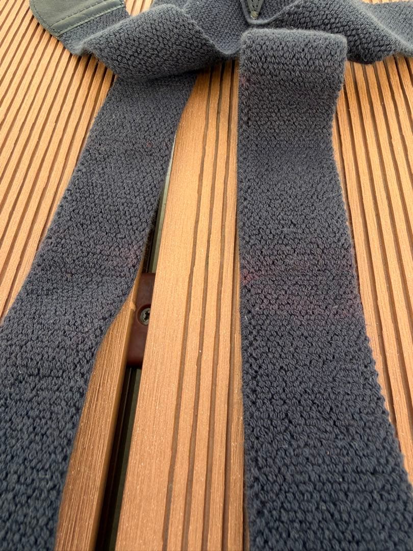 ナイジェル・ケーボン サスペンダーネイビー