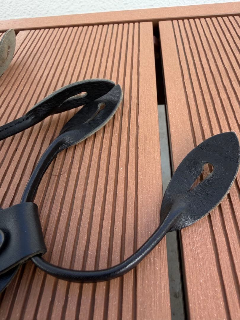 ナイジェル・ケーボン サスペンダーネイビー