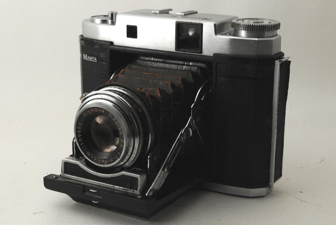 マミヤ MAMIYA6 オートマットⅡ型 75mm F3.5 蛇腹カメラ