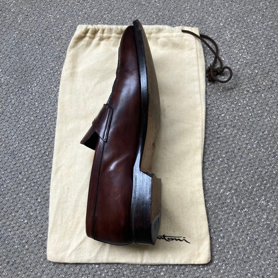 bamiki　Santoni ダークブラウン ドレスシューズ　#7