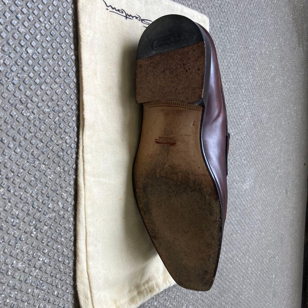 bamiki　Santoni ダークブラウン ドレスシューズ　#7