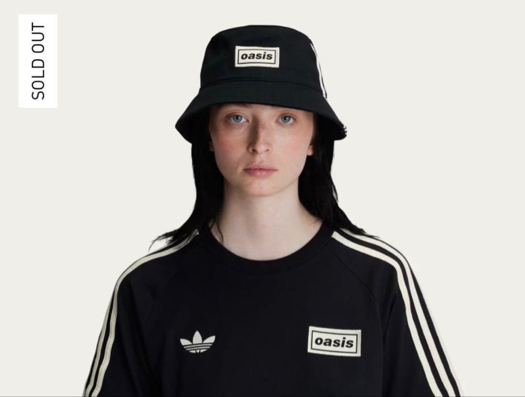 adidas x Oasis Tour Bucket Hat ブラック