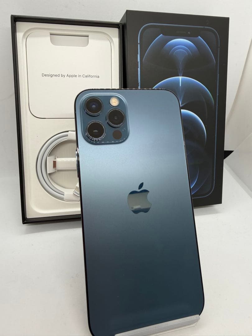 【極美品】BT100% iPhone12pro 512GB SIMフリー 付属品