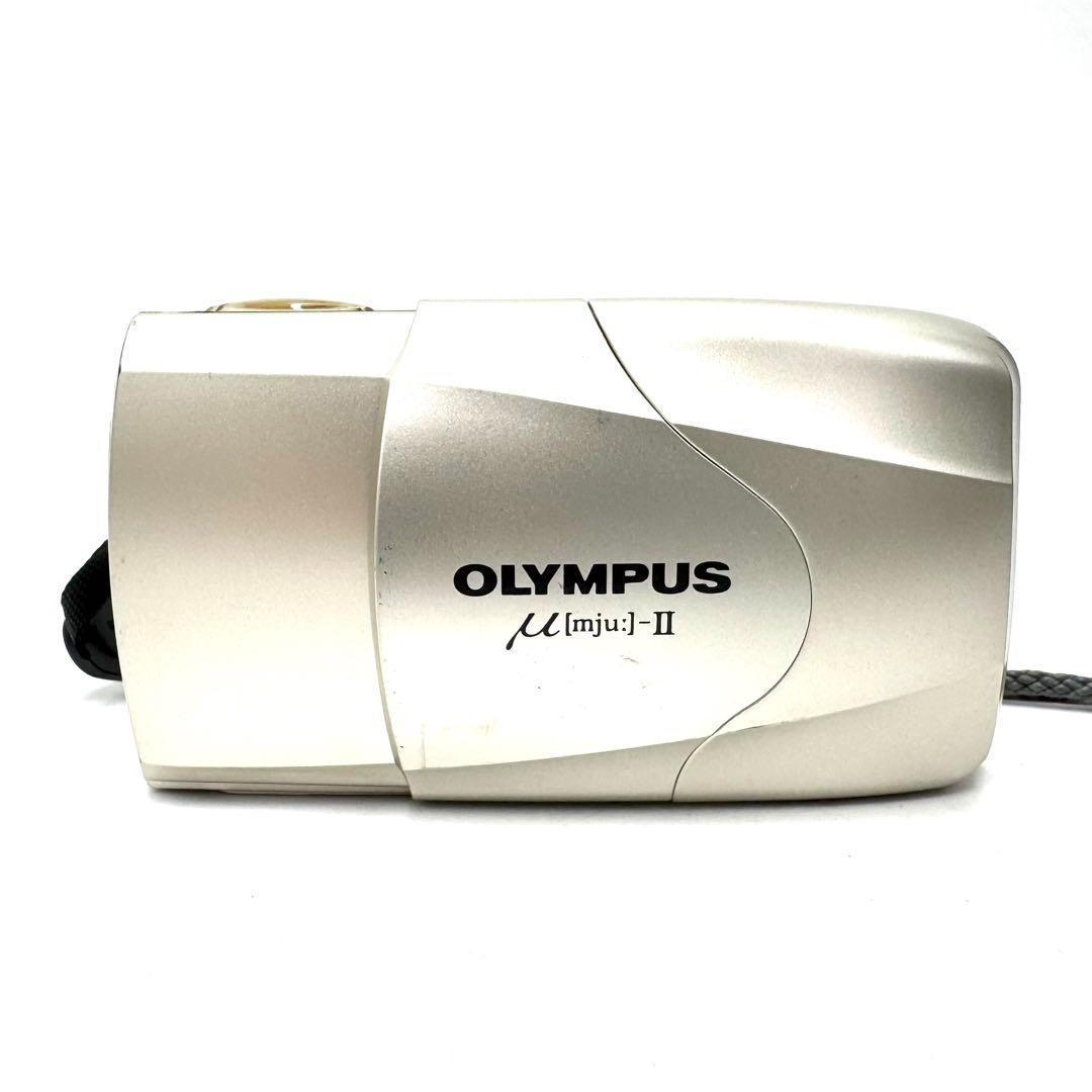 完動品 Olympus オリンパス mju ii 2 フィルムカメラ 単焦点