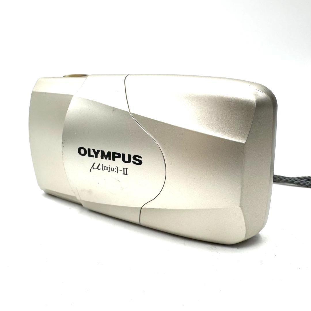 完動品 Olympus オリンパス mju ii 2 フィルムカメラ 単焦点