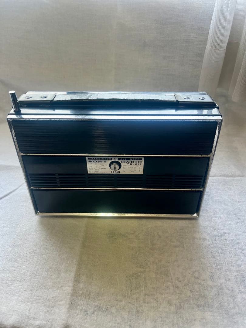 【動作品】希少 難ありSONY TR-812 MW/SWラジオ 昭和レトロ