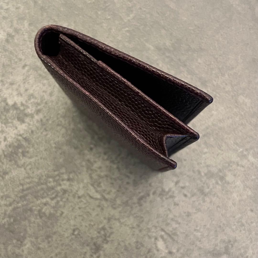 【Salvatore Ferragamo】名刺入れ　ルージュノワール