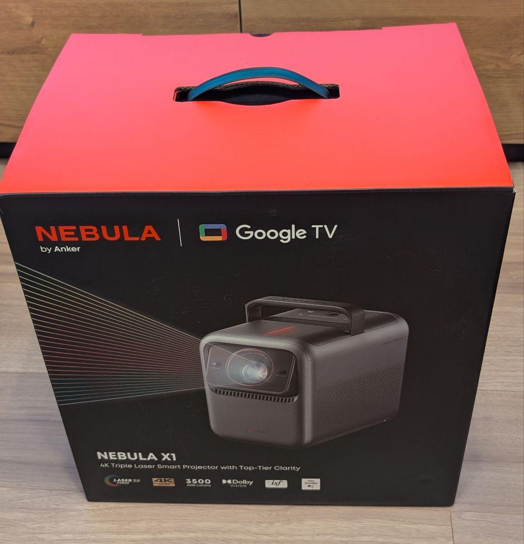 Anker Nebula X1 プロジェクター 本体+スピーカー＋スタンドセット