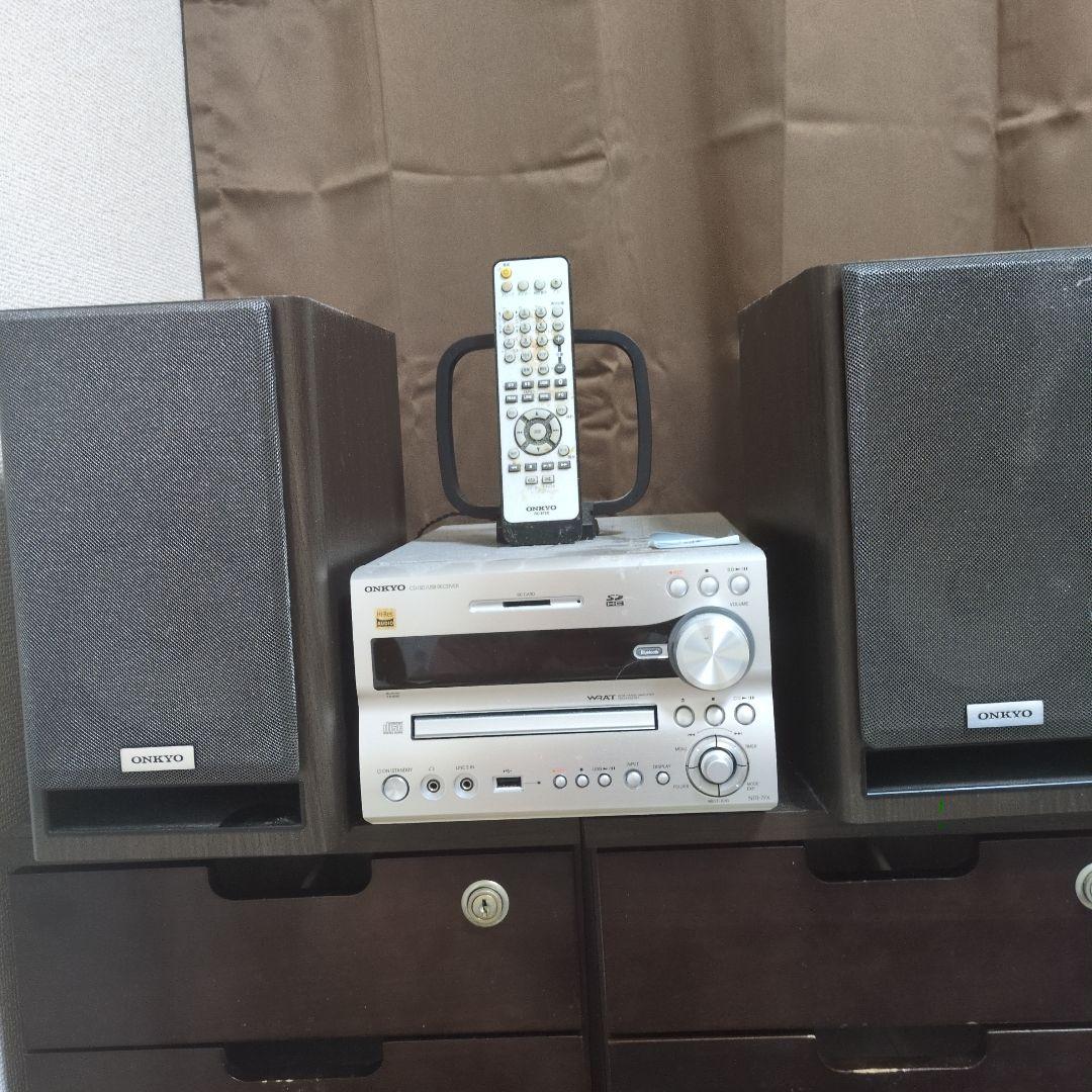 ONKYO D-NFR7X ミニコンポ リモコン付き　Z