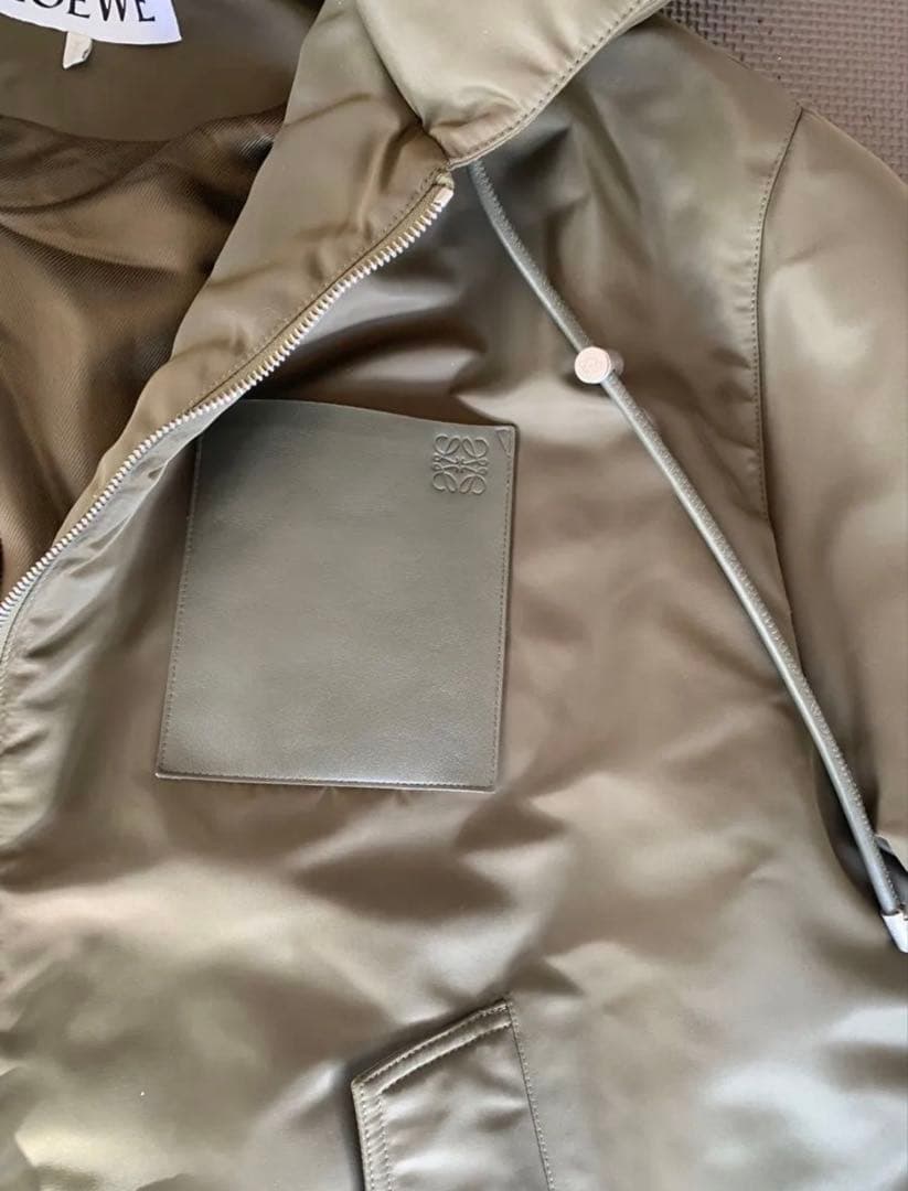 LOEWEロエベフーデッドジャケット H526Y02W94メンズブルゾンコット