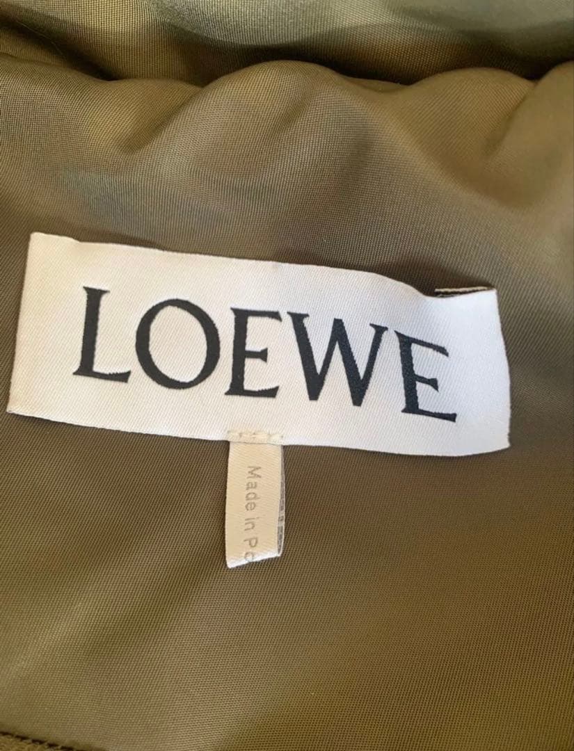 LOEWEロエベフーデッドジャケット H526Y02W94メンズブルゾンコット