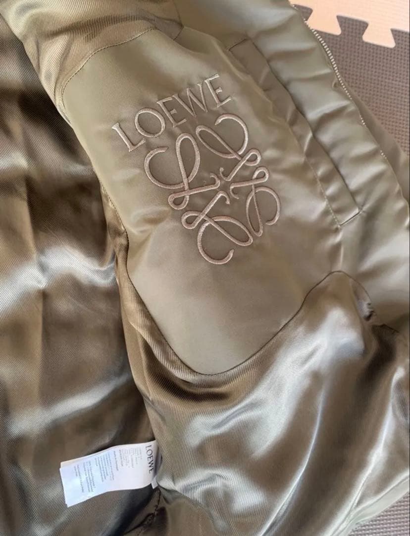 LOEWEロエベフーデッドジャケット H526Y02W94メンズブルゾンコット