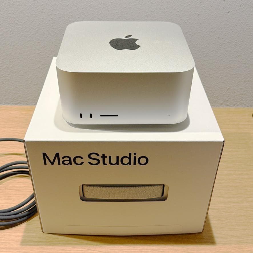 カスタム Mac Studio M2 MAX 32G / 1TBSSD 38コア