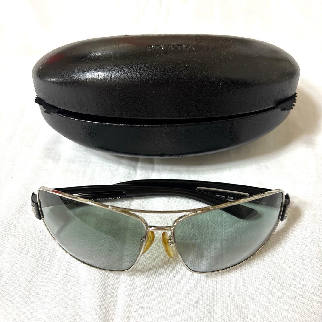 美品【PRADA 】プラダ サングラス ケース 付きイタリア製メンズオシャレ