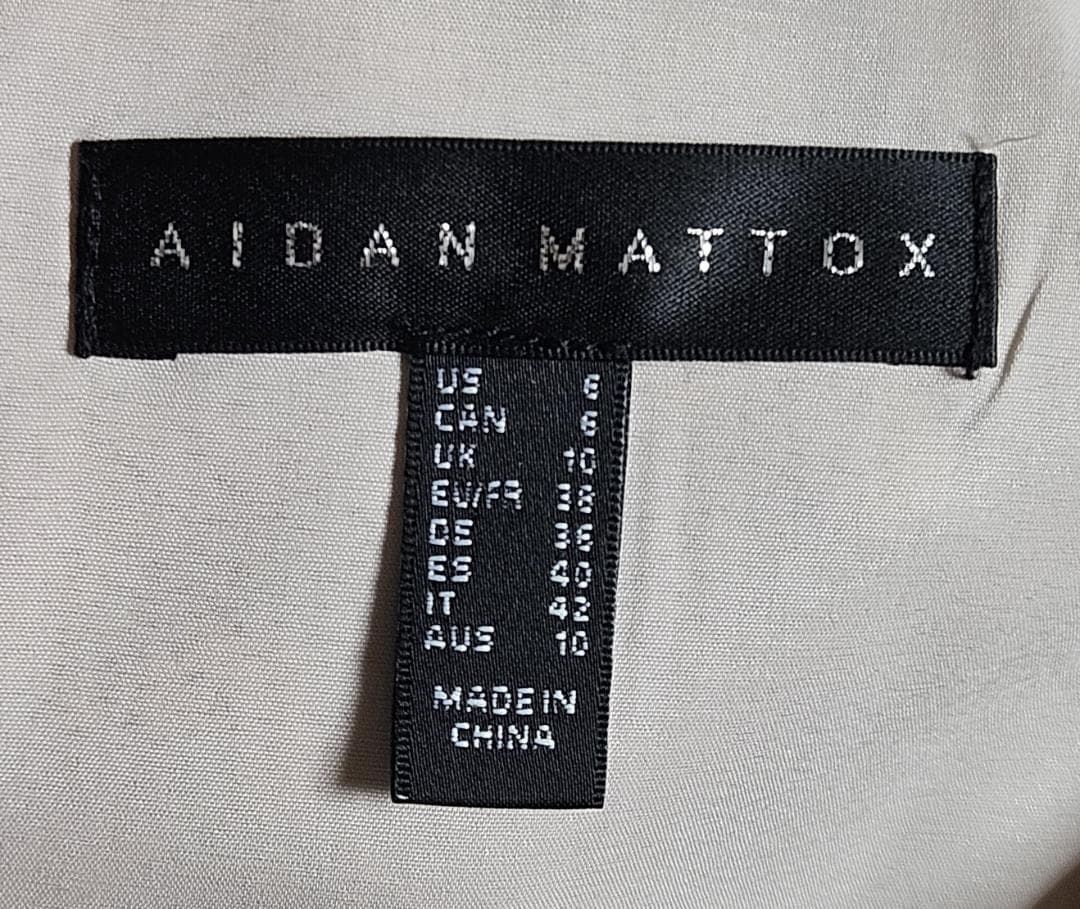 AIDAN MATTOX　ロングフォーマルドレス　「６ 」/ １１号程度