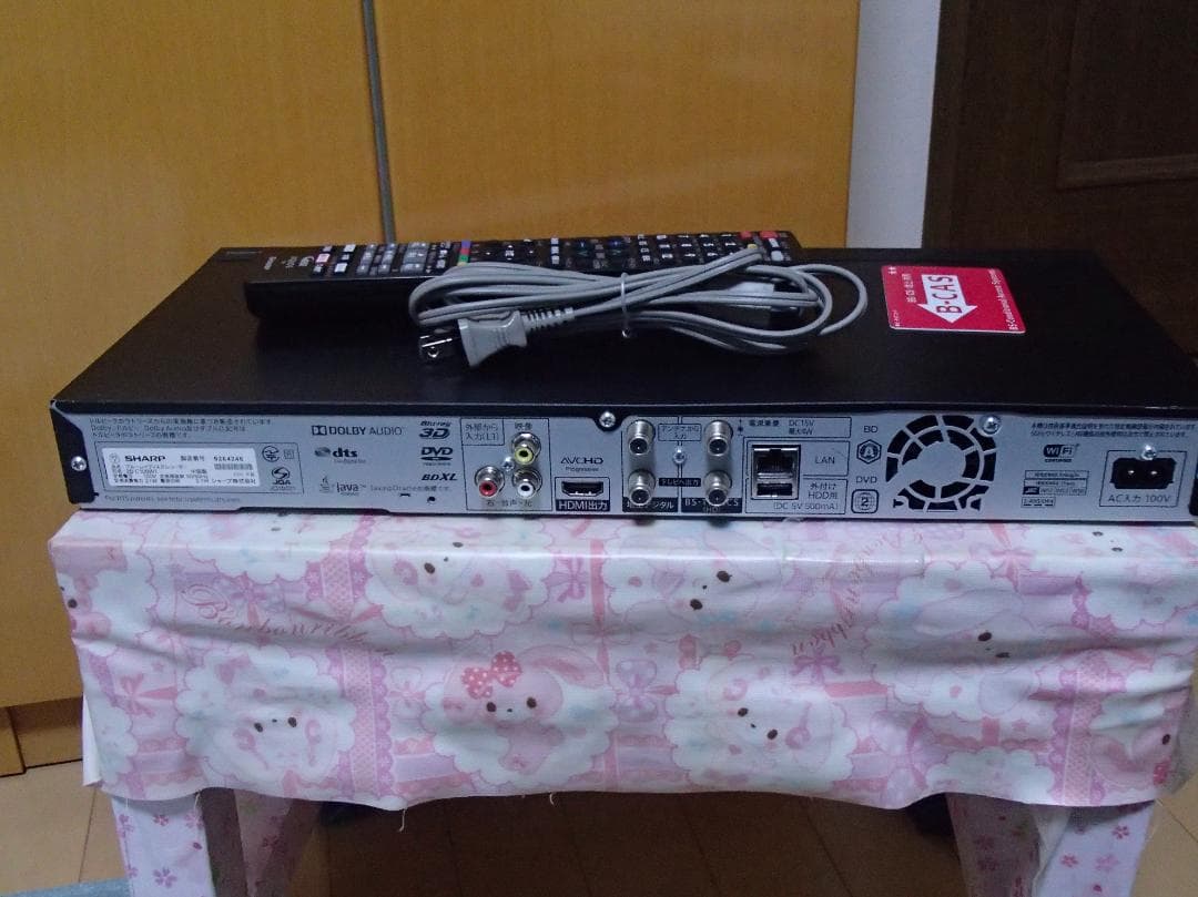 安心の動作保証品、ヒロ、ブルーレイレコーダー,2B－Ⅽ10BW1