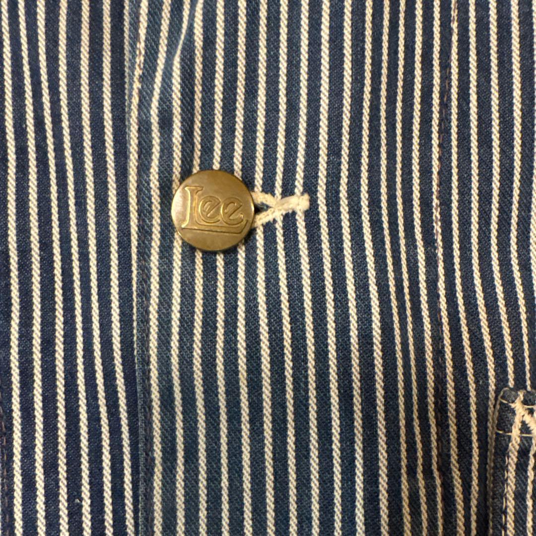 Lee ヒッコリーストライプ カバーオール LOT2412 日本製