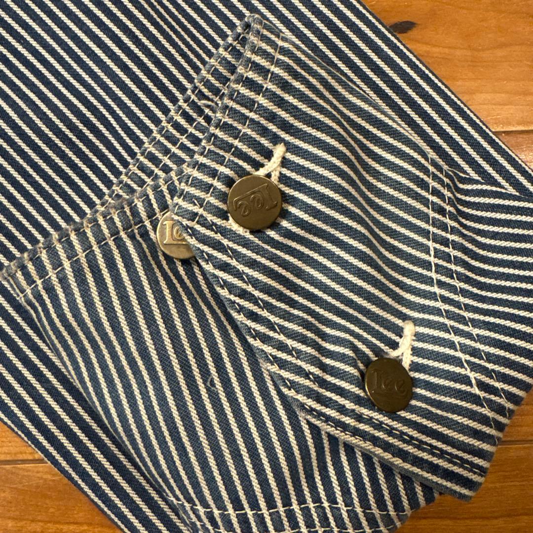 Lee ヒッコリーストライプ カバーオール LOT2412 日本製