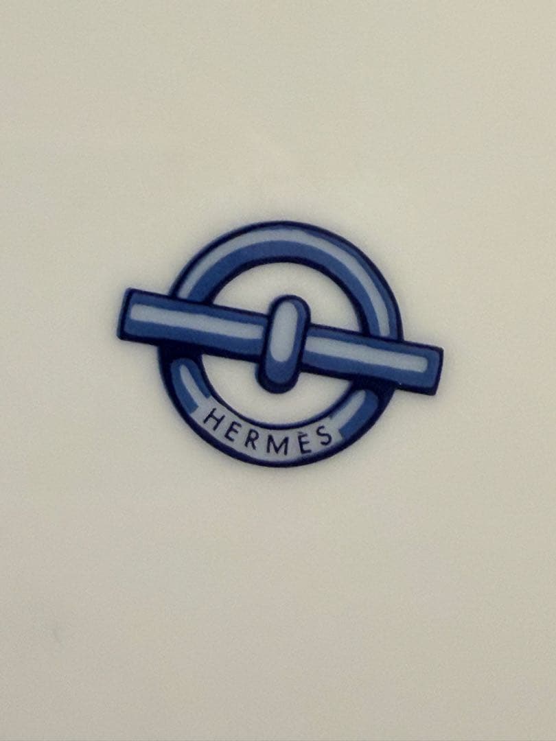 HERMES エルメス 灰皿 アッシュトレイ　シェーヌダンクルチェーンスクエア