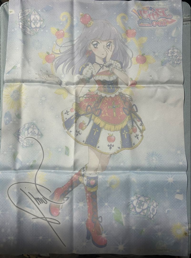 アイカツ あかりGeneration bluray特典 布ポスター 氷上スミレ