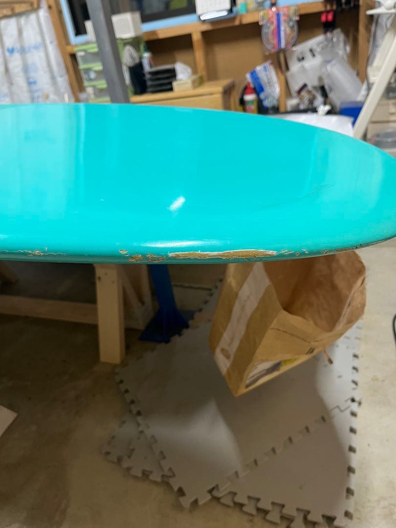 Hap Jacobs ロングボード ホワイト/ターコイズ