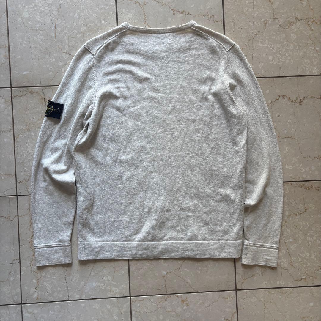 トップス STONE  CREWNECK L/S Tee Beige