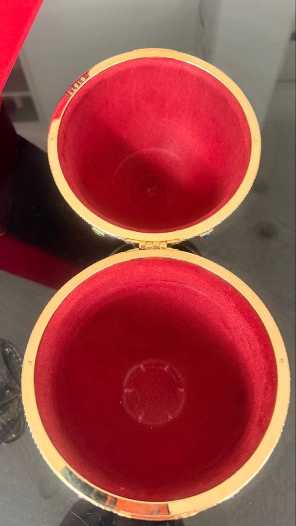 ⭐️正規品ラドガ インペリアルコレクション 海の青メタリック空瓶 コレクター必見！