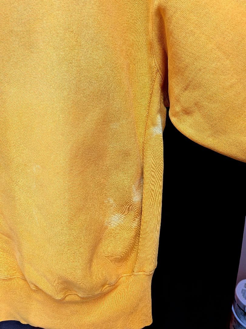 90s チャンピオンリバースウィーブ 1つ目 USA製 希少 マスタード