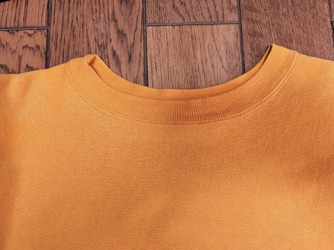 90s チャンピオンリバースウィーブ 1つ目 USA製 希少 マスタード