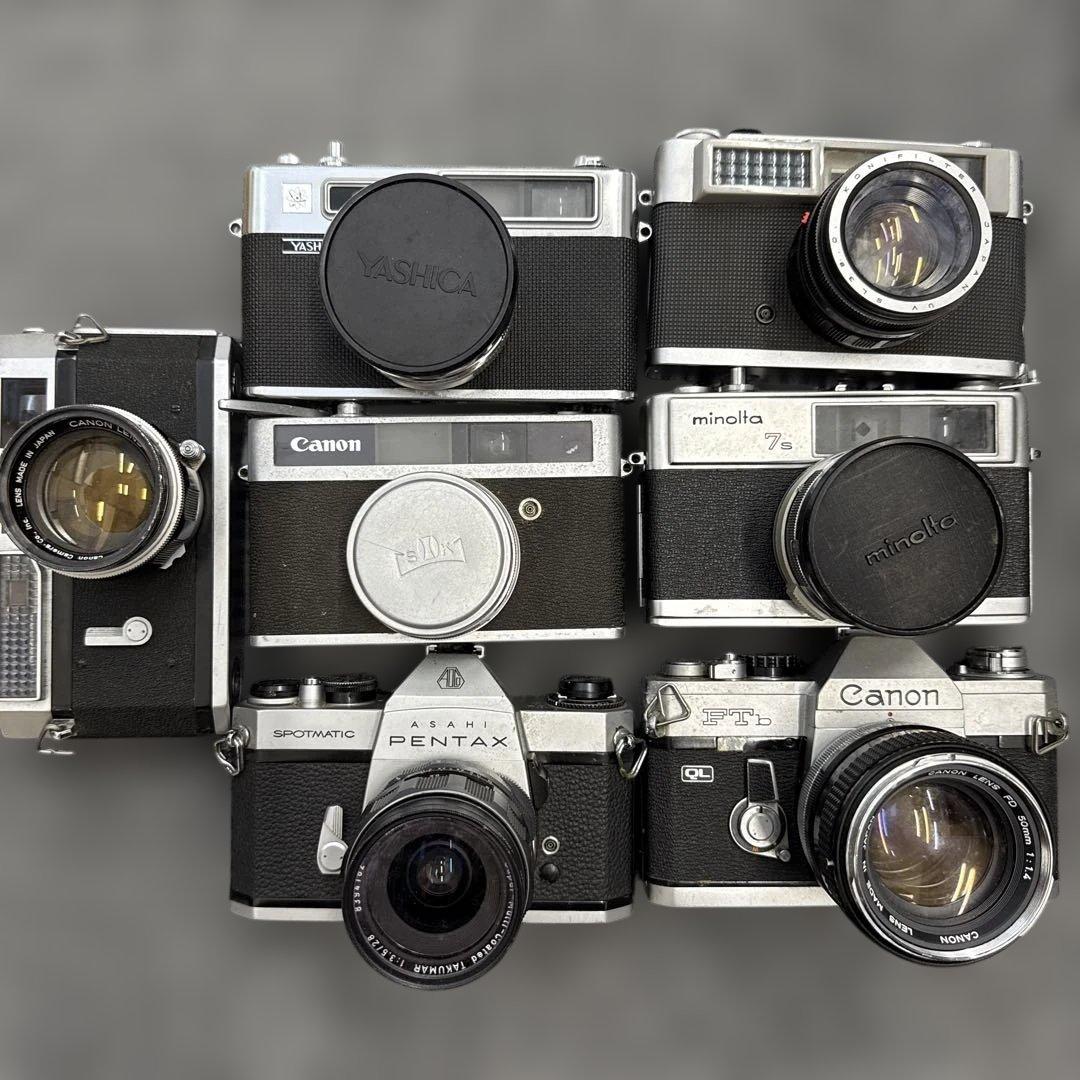 一眼レフ　フィルムカメラ　ジャンク品まとめ