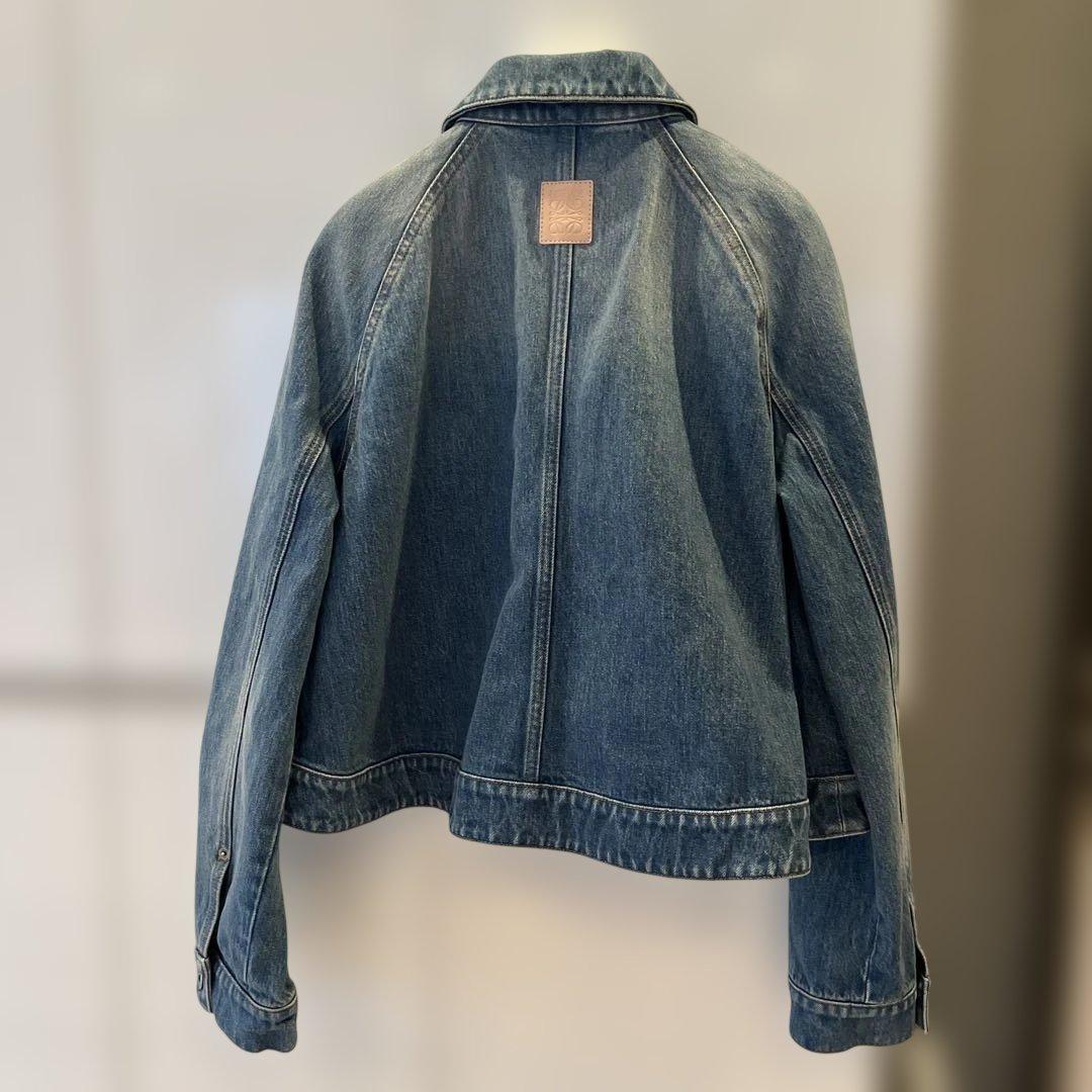 ロエベLOEWEトラペーズデニムジャケットGジャン❤️滝沢真規子タキマキ