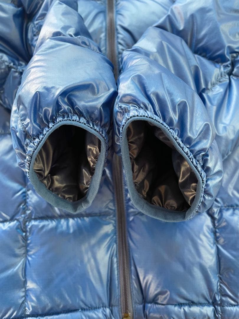 美品☆montbell モンベル スペリオダウンジャケット M ブルー