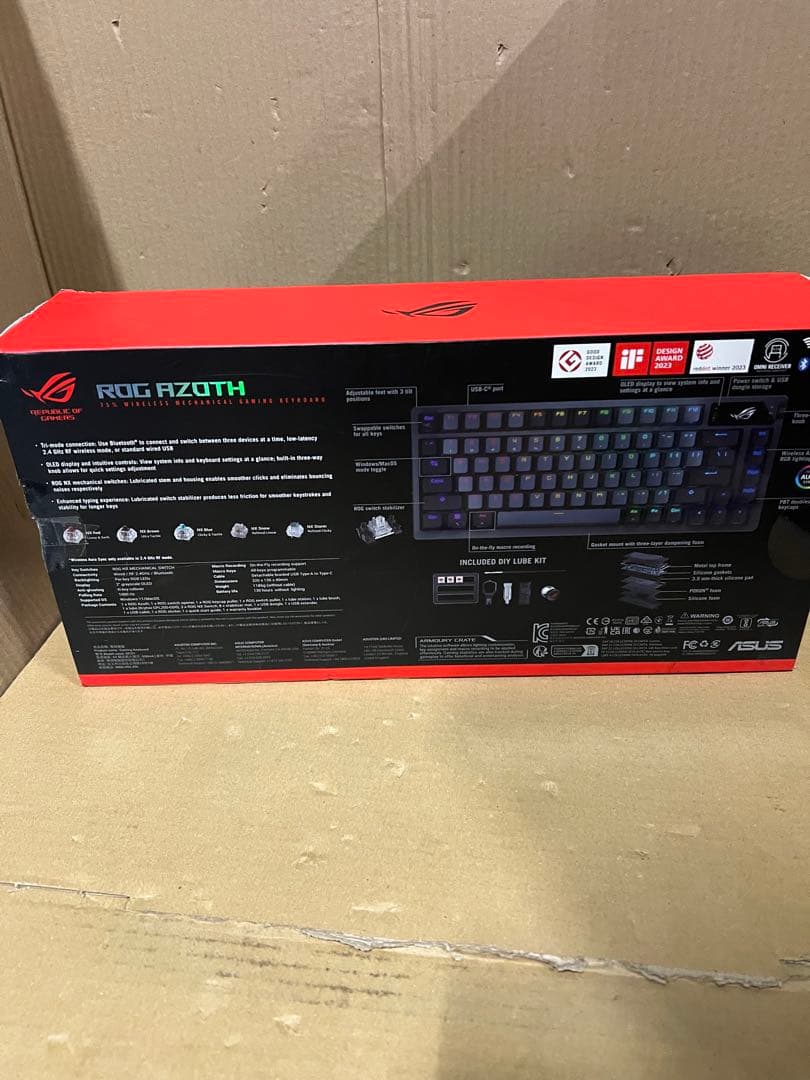 ASUS ゲーミングキーボード ROG Azoth