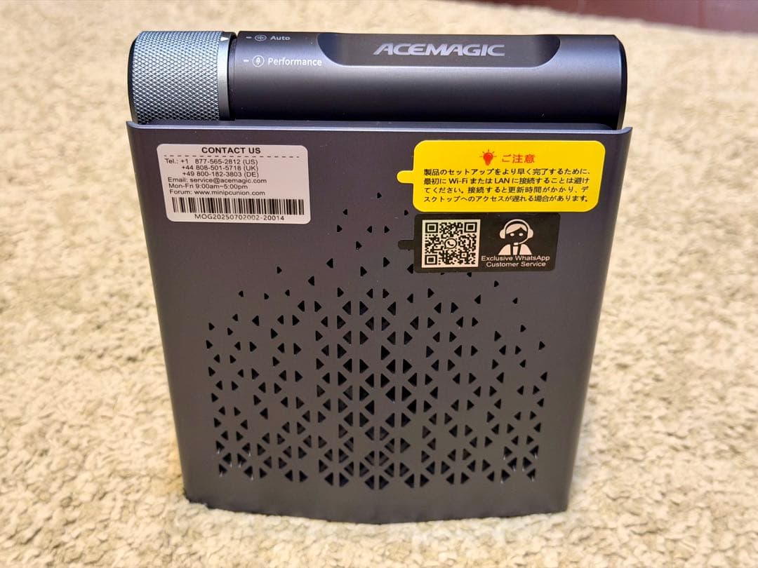 美品 ACEMAGIC A3S ミニPC Ryzen 7 8745HS搭載