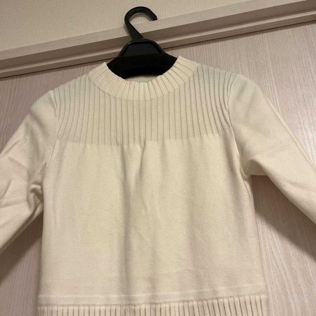 最終値下げアニュアンス・ボトルネックワンピース