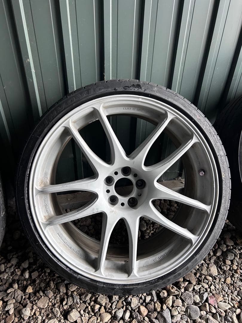 ワークエモーション極　19インチ8.5j＋42 pcd100-5