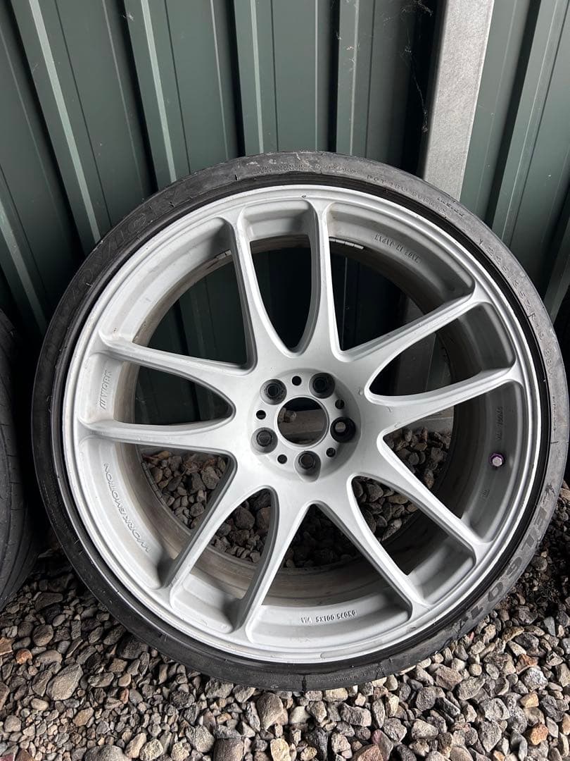 ワークエモーション極　19インチ8.5j＋42 pcd100-5