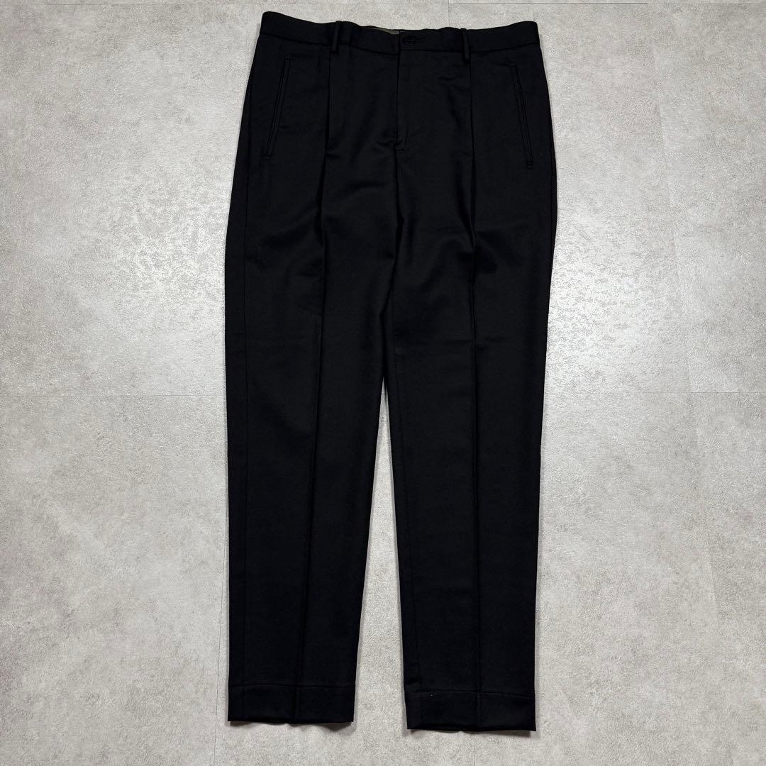 美品♡インコテックス 1.0 TAPERED FIT ウール ストレッチ 黒 L