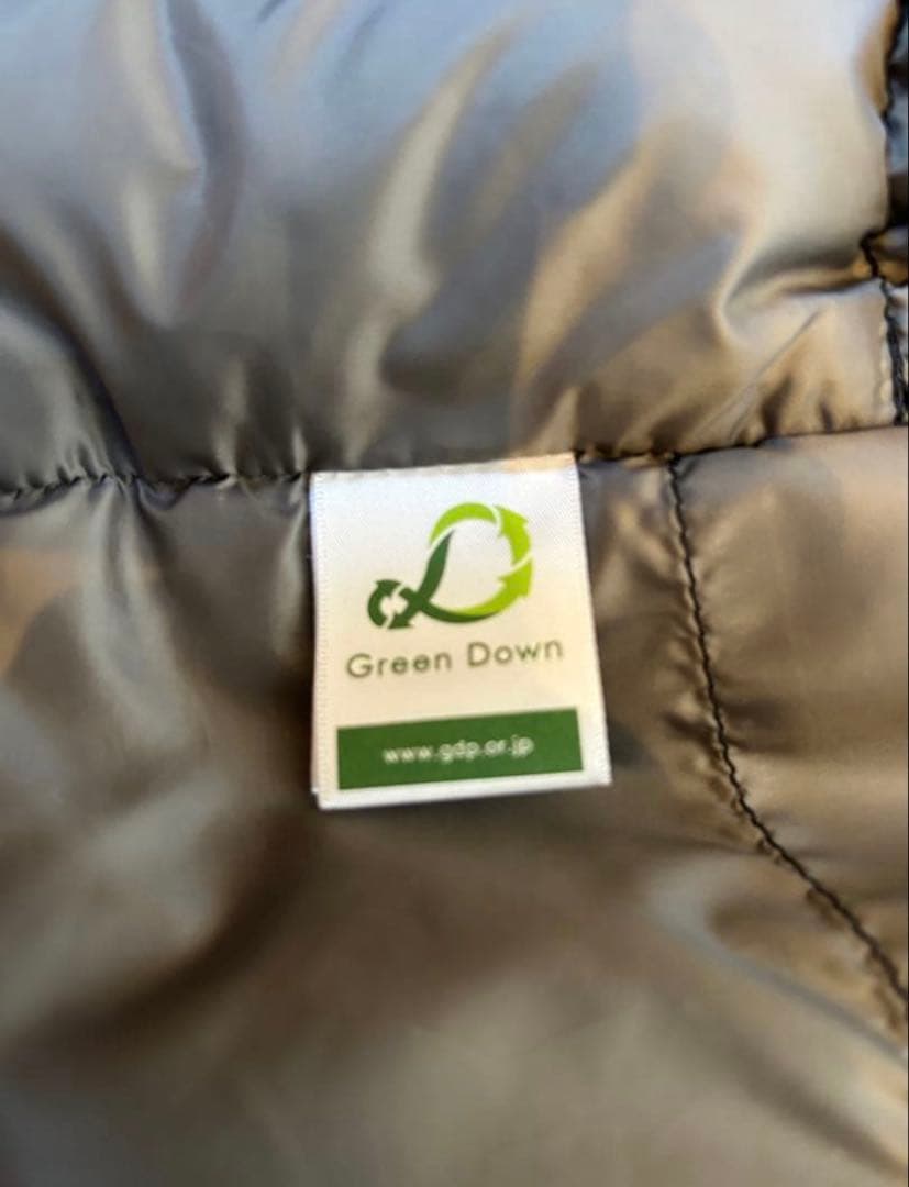 BALMY NANGA ブラック ダウンベスト