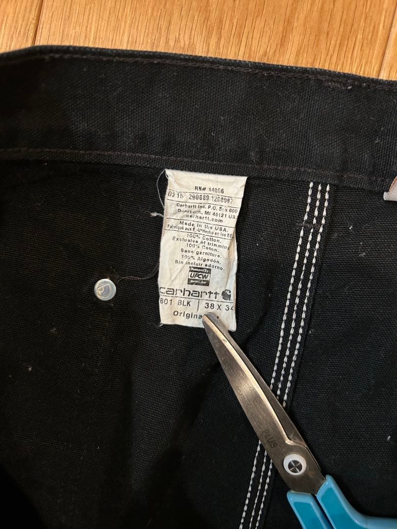 Carhartt ダブルニーパンツ　W38 アメリカ製