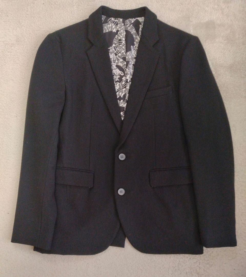 ナンバーナイン　STUDIOUS ブラック テーラードジャケット