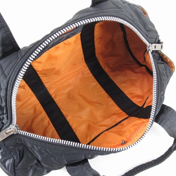 ポーター タンカー ドラムバッグ ボストンバッグ ブラック PORTER