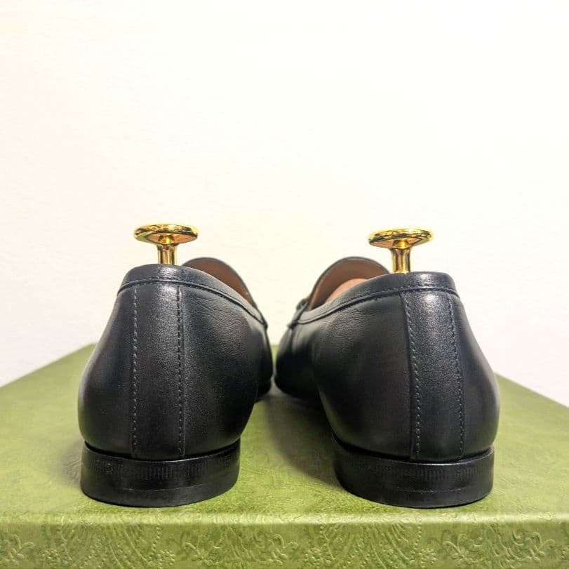 美品　GUCCI　ホースビットローファー　ヨルダーン　黒　37