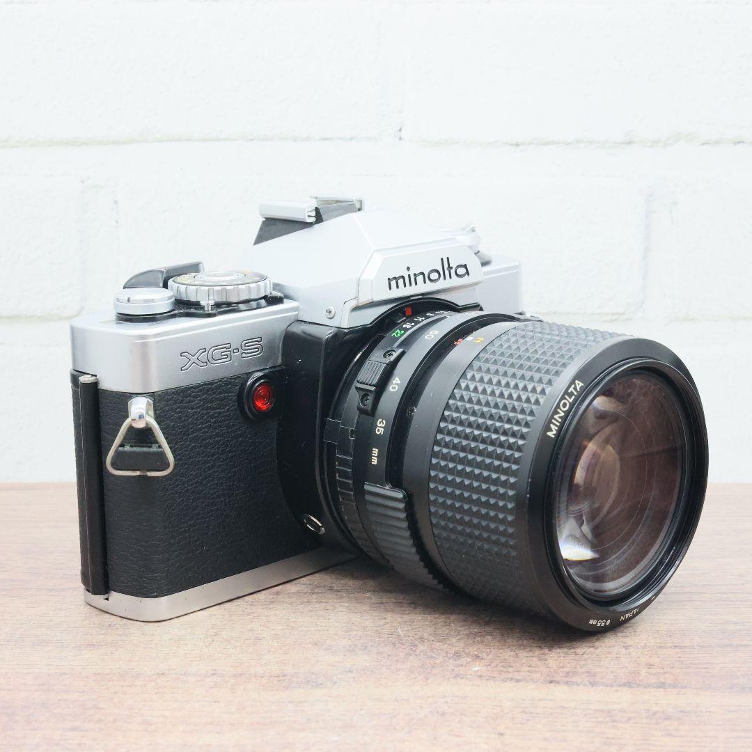 【完動品】minolta XG-S / MD ZOOM ROKKOR 35-70