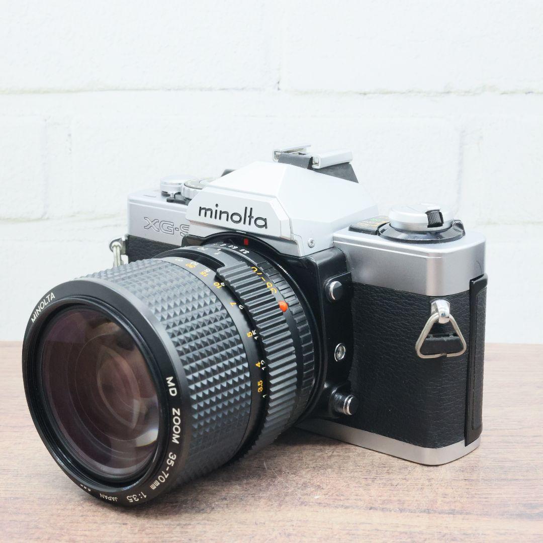 【完動品】minolta XG-S / MD ZOOM ROKKOR 35-70