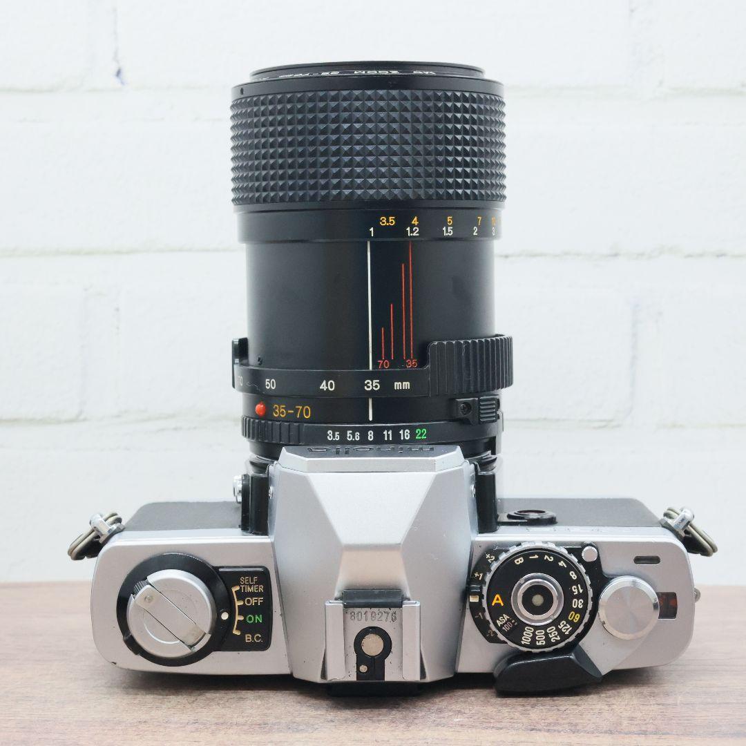【完動品】minolta XG-S / MD ZOOM ROKKOR 35-70