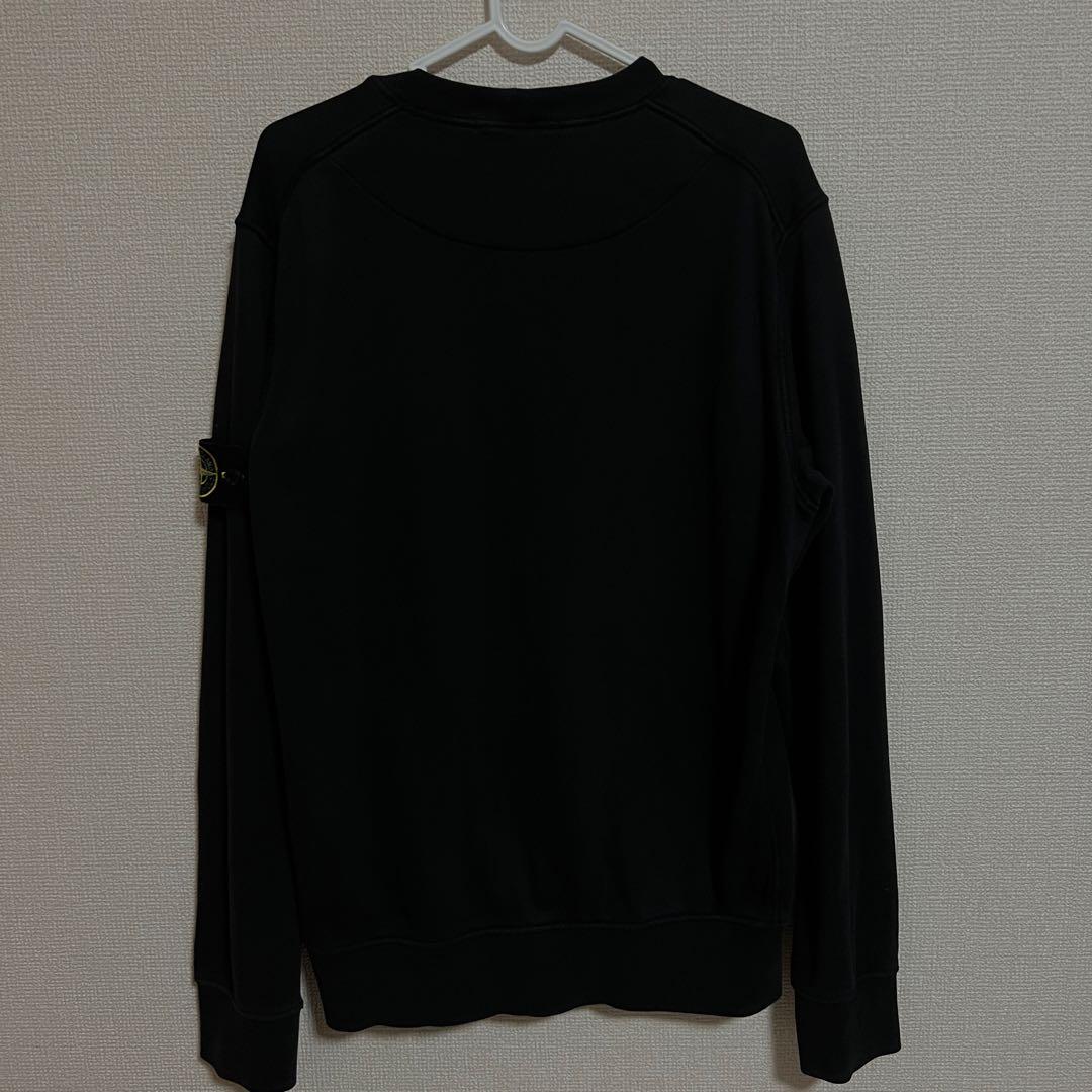 STONE  コットン　クルーネック　トレーナー　ブラック Mサイズ